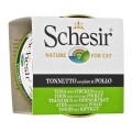 Schesir Ton Balıklı ve Tavuklu Jöleli 85 gr