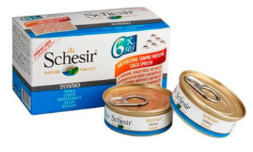 Schesir Ton Balıklı Yaş 50 gr