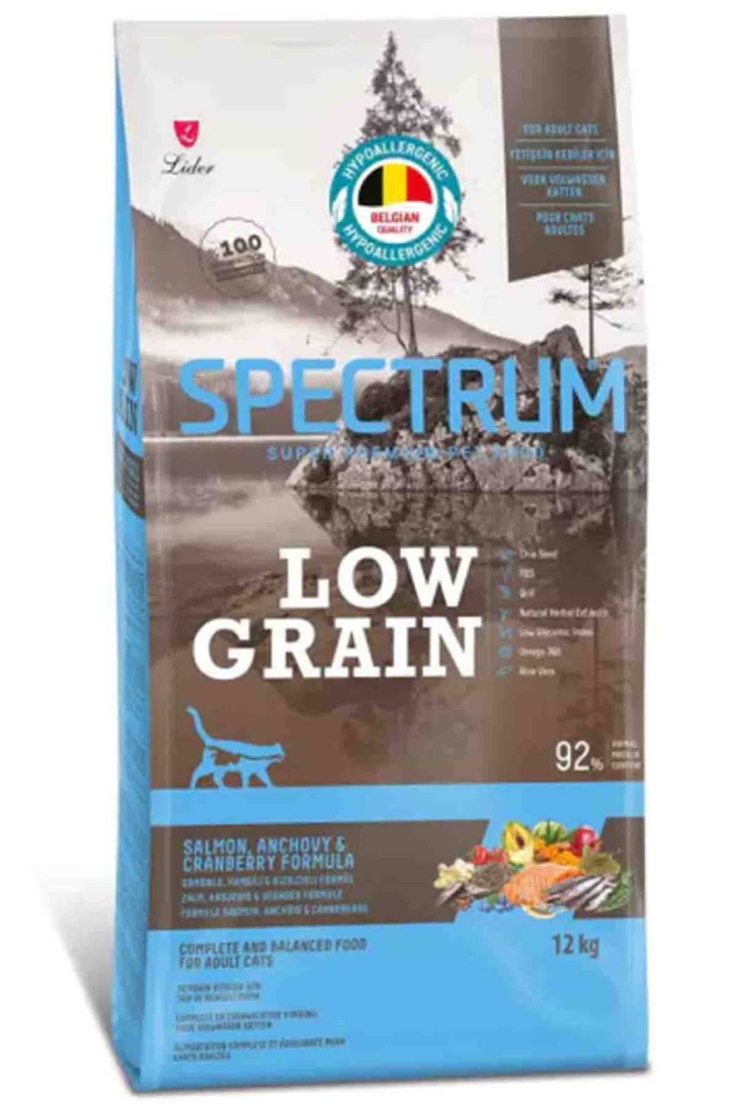 Spectrum Low Grain Somon Hamsi ve Kızılcık 12 kg