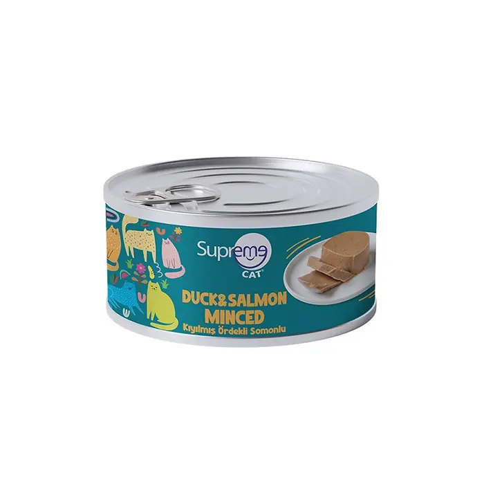 Supreme Ördek ve Somonlu Kıyılmış 85 gr