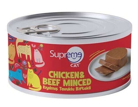Supreme Tavuk Etli ve Biftekli Kıyılmış 85 gr