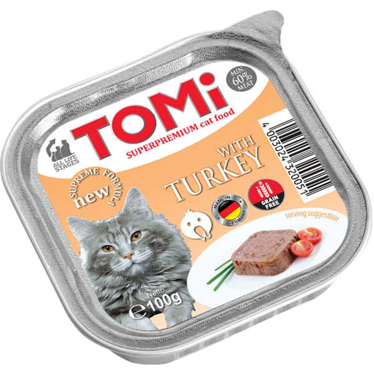 Tomi Adult Hindili Pate 100 gr