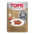 Tomi Pouch Pate Kümes Hayvanı ve Domates Tahılsız 100 gr