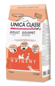 Unica Classe Exigent Gourmet Somonlu Yetişkin 1.5 kg
