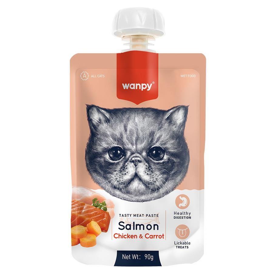 Wanpy Taze Somon ve Tavuklu 90 gr