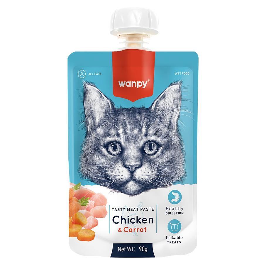 Wanpy Taze Tavuklu Havuçlu 90 gr