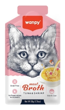 Wanpy Ton Balıklı ve Karidesli Tahılsız 50 gr