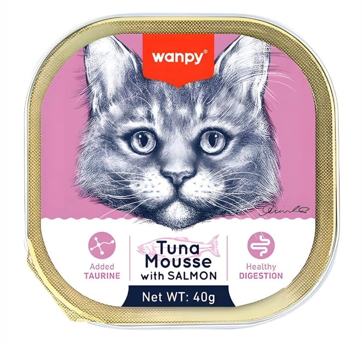 Wanpy Ton Balıklı ve Somonlu 40 gr