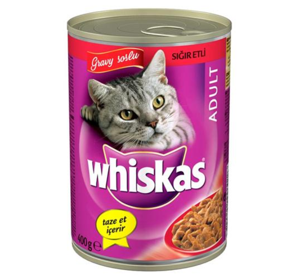 Whiskas Biftekli 400 gr