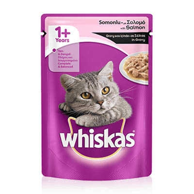 Whiskas Pouch Güveç Somonlu 85 gr