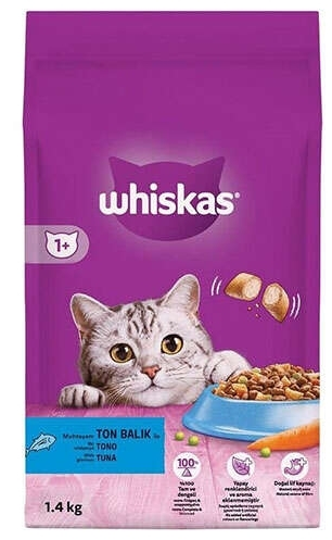 Whiskas Ton Balıklı ve Sebzeli Yetişkin 1.4 kg