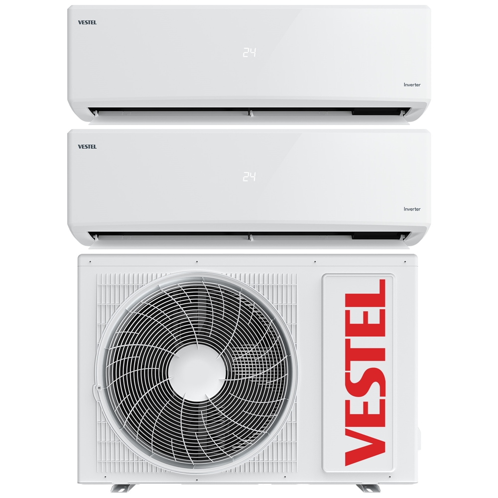 Vestel Flora Doğa Multi Inverter Plus AC 12+12 Klima görsel 2