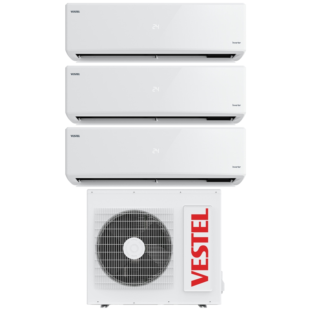 Vestel Flora Doğa Multi Inverter Plus AC 9+9+12 Klima görsel 2