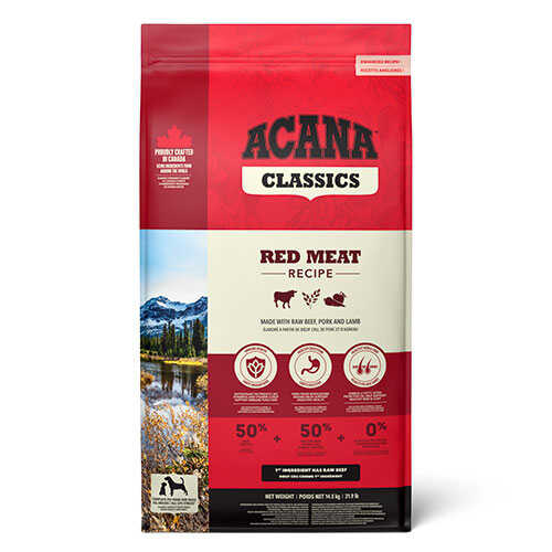 Acana Classic Red Düşük Tahıllı Köpek Maması Tüm Irk ve Yaşam Evreleri 14,5 Kg