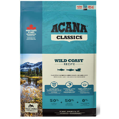 Acana Classics Wild Coast Balıklı Düşük Tahıllı Köpek Maması Tüm Irk ve Yaşam Evreleri 14,5 Kg