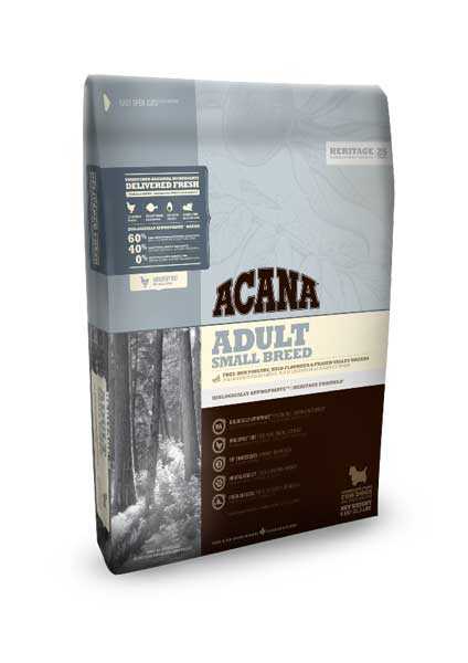 Acana Heritage Adult Small Breed Tavuklu ve Balıklı Tahılsız Küçük Irk Yetişkin Köpek Maması 2 kg görsel 4