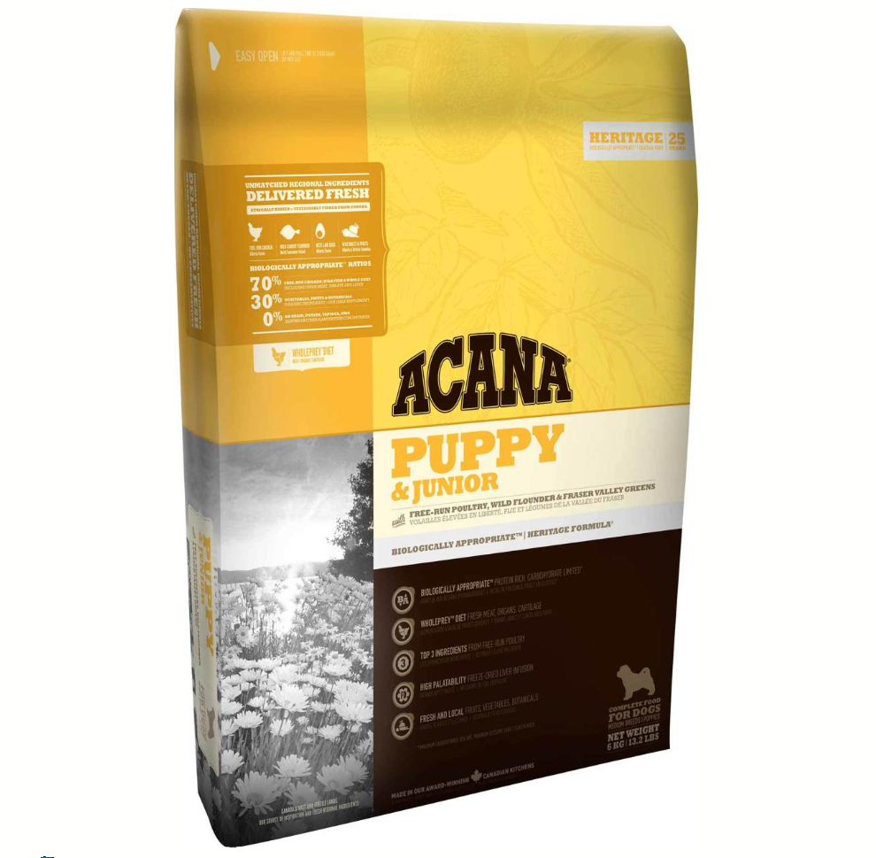 Acana Heritage Puppy Junior 11.4 kg