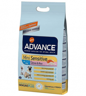 Advance Mini Sensitive Adult Somonlu 3 kg