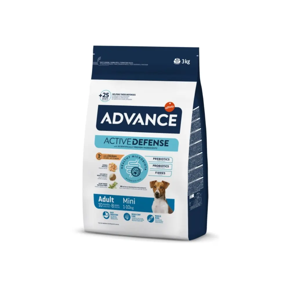 Advance Tavuklu 3 Kg Mini Yetişkin Kuru Köpek Maması