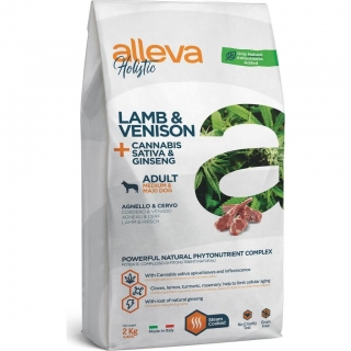 Alleva Holistic Kuzu Ve Geyik Etli Yetişkin 2 kg