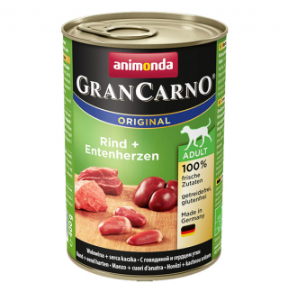 Animonda Gran Carno Adult Sığır Etli ve Ördek Yüreği 400 gr