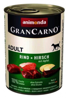 Animonda Gran Carno Sığır Etli Geyik Ve Elmalı Yetişkin 400 gr