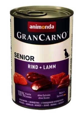 Animonda Gran Carno Sığır Etli ve Kuzulu Yaşlı 400 gr