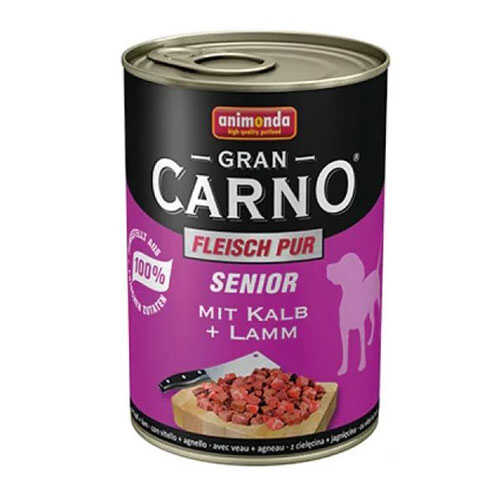 Animonda GranCarno Senior Sığır Etli Kuzulu Yaşlı Köpek Konservesi 400 Gr