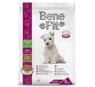Benefit Puppy Mini Kuzu Etli 3 Kg