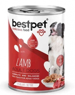 Bestpet Kuzu Etli Parça Etli ve Jöleli 400 gr