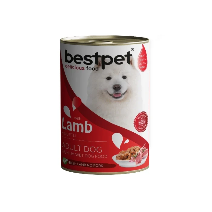 Bestpet Kuzu Etli Parça Etli ve Jöleli 400 gr