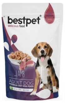 Bestpet Kuzu Etli Pouch 100 gr