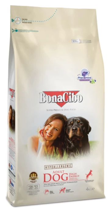 Bonacibo Adult Dog Yüksek Enerjili Yetişkin 4 kg