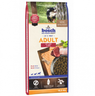Bosch Adult Kuzu Eti ve Pirinçli 15 kg