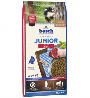 Bosch Junior Kuzu Eti ve Pirinçli 15 kg