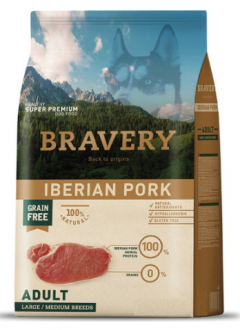 Bravery Iberian Pork Tahılsız Domuzlu Büyük Ve Orta Irk Yetişkin 4 kg