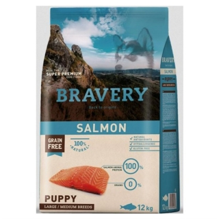 Bravery Medium Puppy Somonlu 12 kg