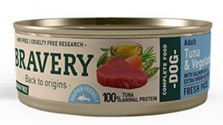 Bravery Ton Balıklı ve Sebzeli Yetişkin 80 gr