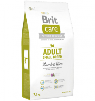 Brit Care Adult Small Breed Lamb & Rice 7.5 kg