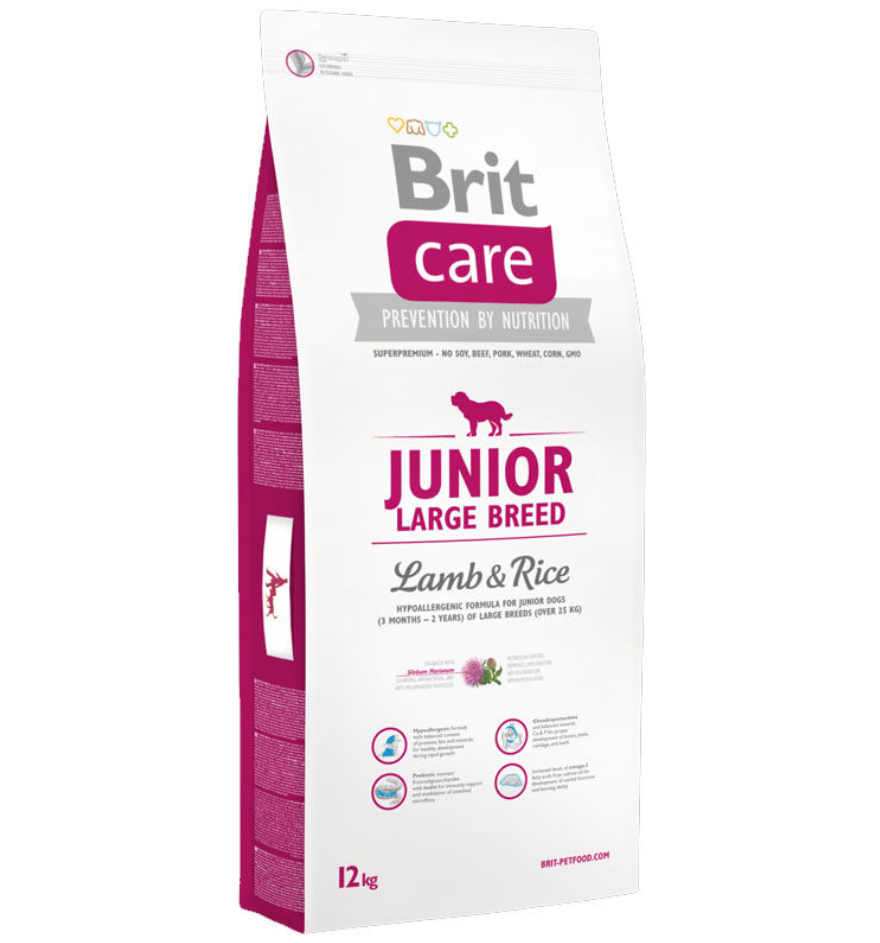 Brit Care Junior Large Breed Lamb & Rice 12 kg