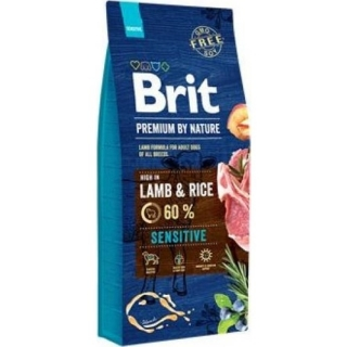 Brit Premium By Nature Sensitive Kuzu Etli 15 kg