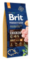 Brit Premium By Nature Tavuklu Orta Irk Yetişkin 15 kg