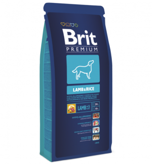 Brit Premium Lamb & Rice 15 kg