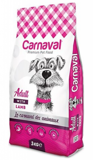Carnaval Premium Kuzu Etli ve Pirinçli Yetişkin 3 kg