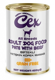 Cex Biftekli Yetişkin Tahılsız 400 gr
