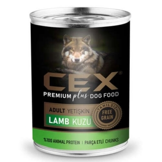Cex Parça Etli Tahılsız Kuzulu 415 gr