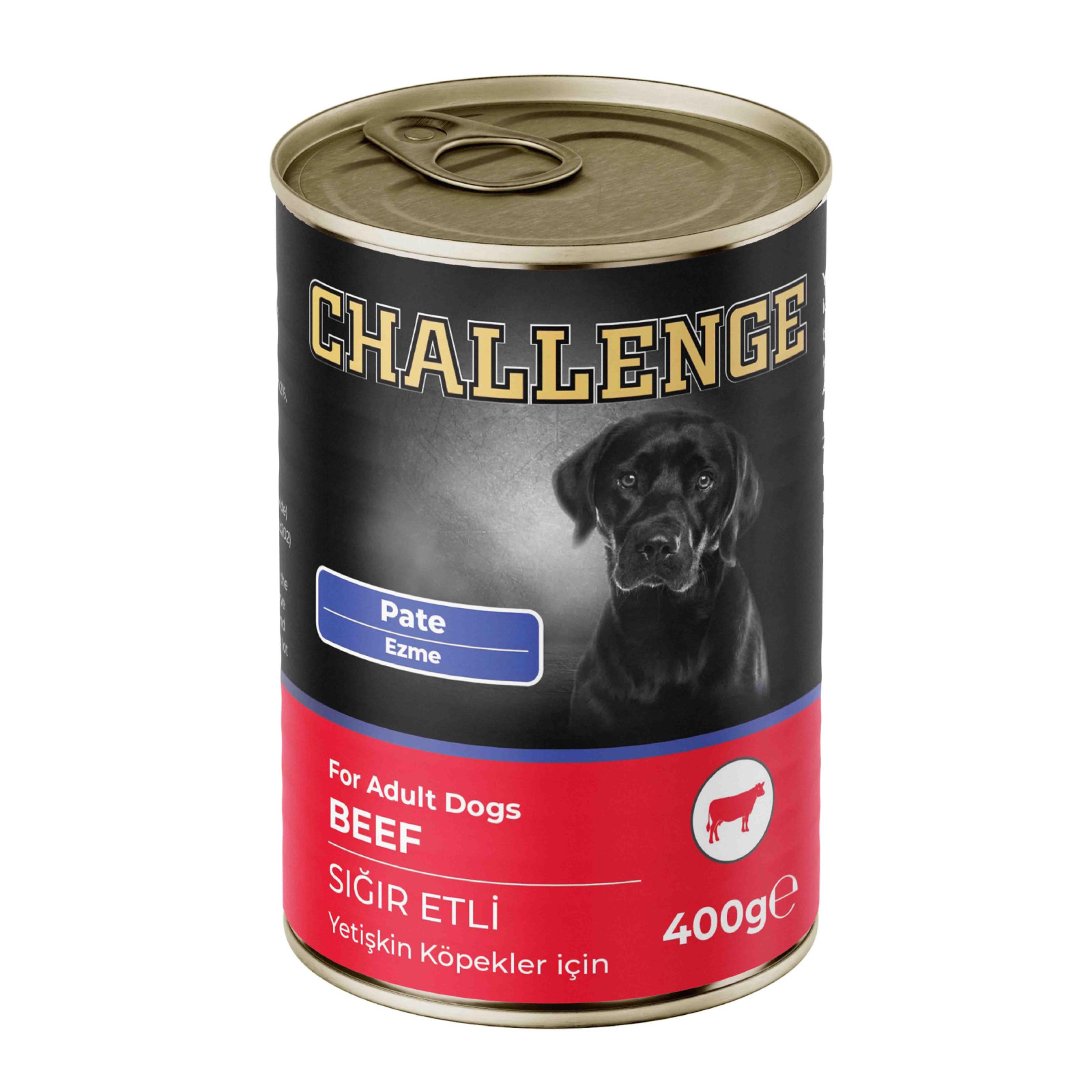 Challenge Sığır Etli Pate Köpek Konservesi 400 g