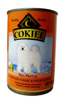 Cokiee Hindi ve Tavuk Etli Yetişkin 400 gr