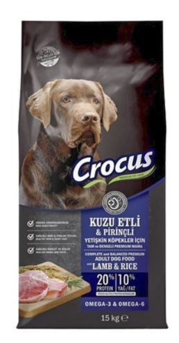 Crocus Kuzu Etli Pirinçli Yetişkin 15 kg