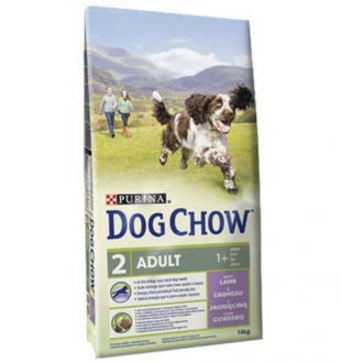Dog Chow Adult Kuzu Etli ve Pirinçli 14 kg görsel 2